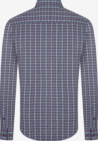 DENIM CULTURE Regular fit Button Up Shirt 'ZENO' in Blue