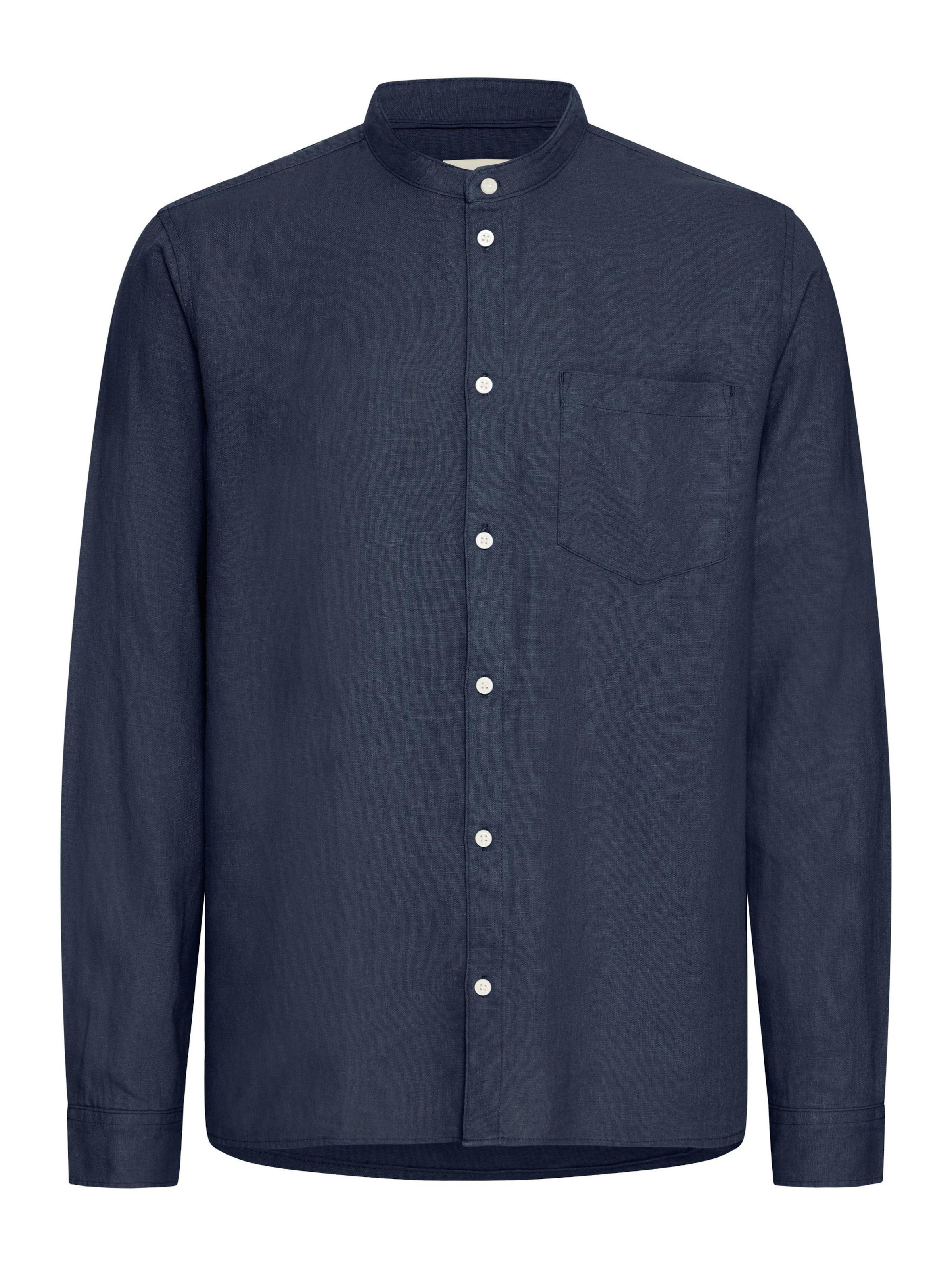 !Solid Overhemd ' SDALLAN CHINA SH ' in Blauw: voorkant