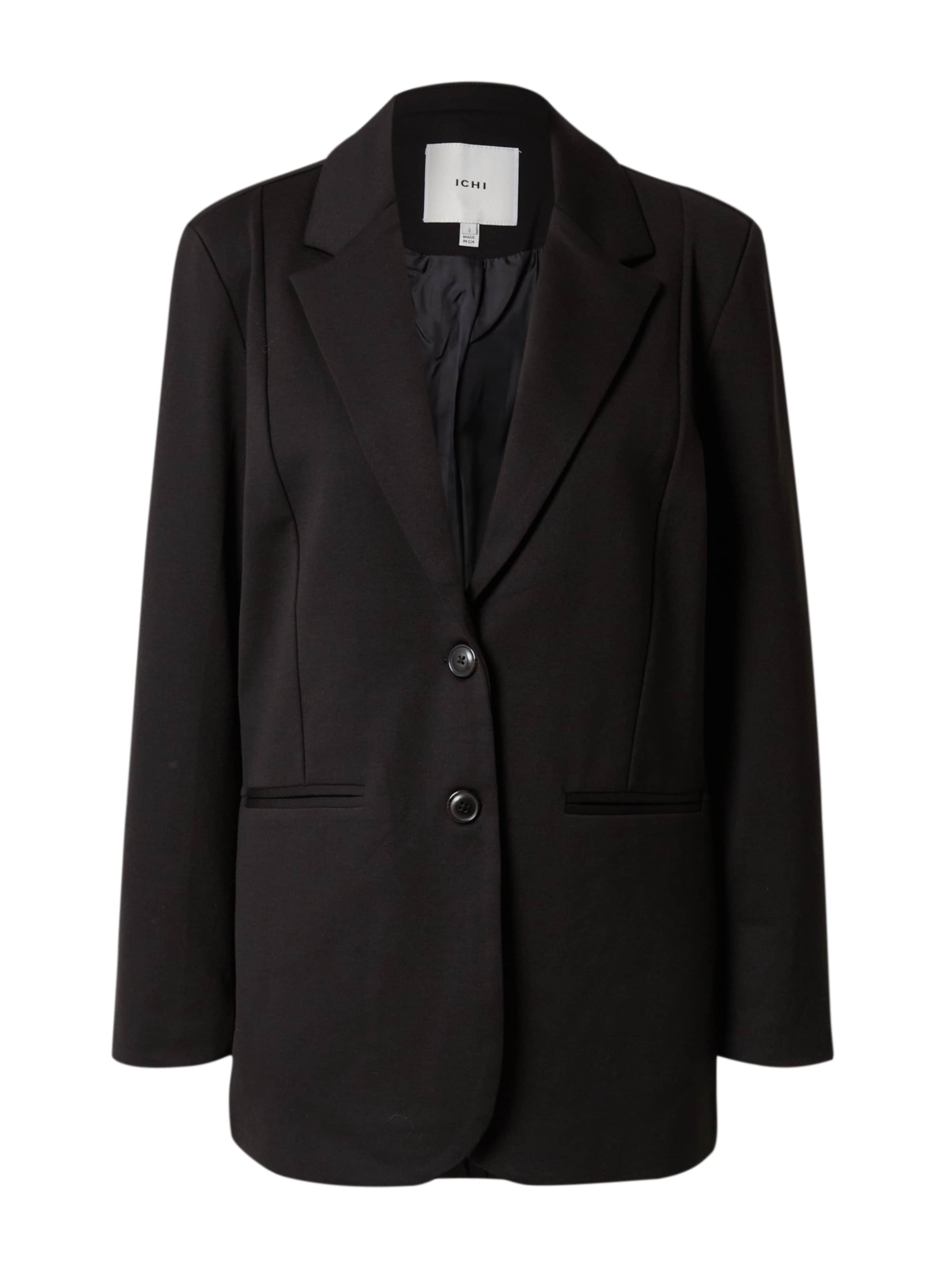 ICHI Blazer 'Kate' in Schwarz: Vorderseite