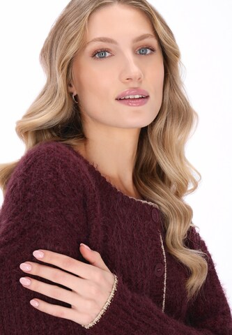 DreiMaster Vintage - Casaco de malha em vermelho