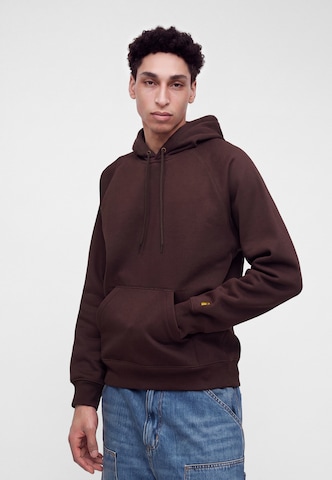 Carhartt WIP Sweatshirt 'Chase' in Braun