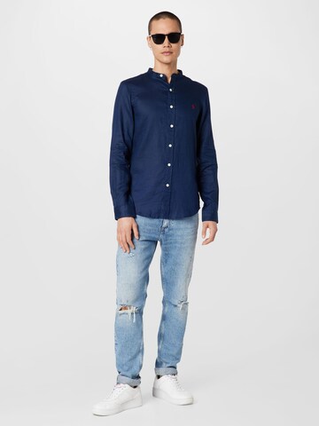 Polo Ralph Lauren - Ajuste estrecho Camisa en azul