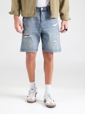 zils JACK & JONES Standarta Džinsi 'JJITONY JJORIGINAL': no priekšpuses