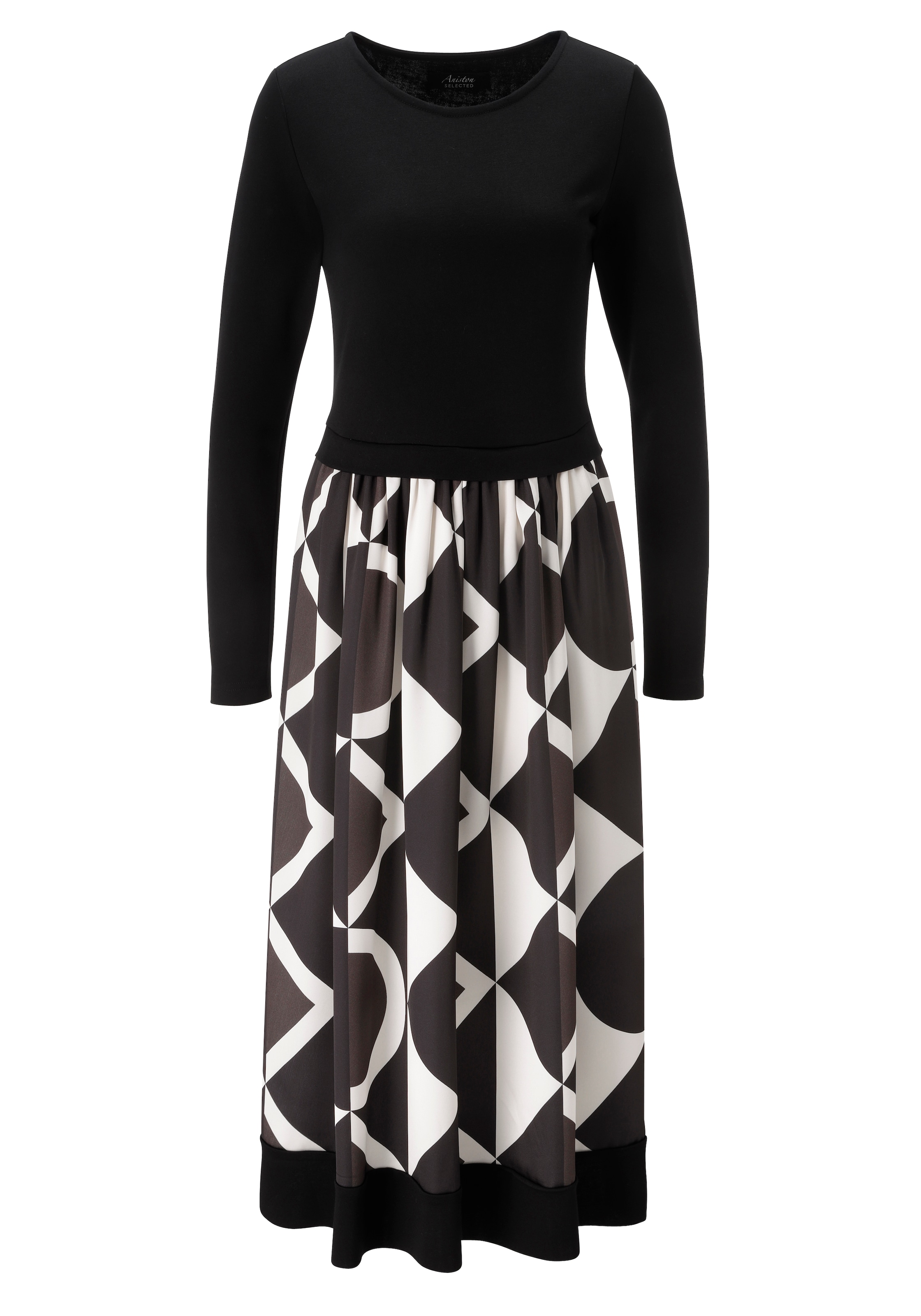 Aniston SELECTED Dress in Black: front