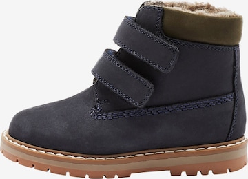 Next - Bota em azul: frente