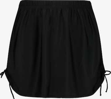 Ulla Popken Bikini Bottoms in Black: front