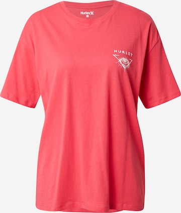 Hurley - Camisa funcionais 'OMEN' em rosa: frente