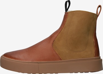 Chelsea Boots 'SERMEQ NAALU' BLACKSTONE en marron : devant