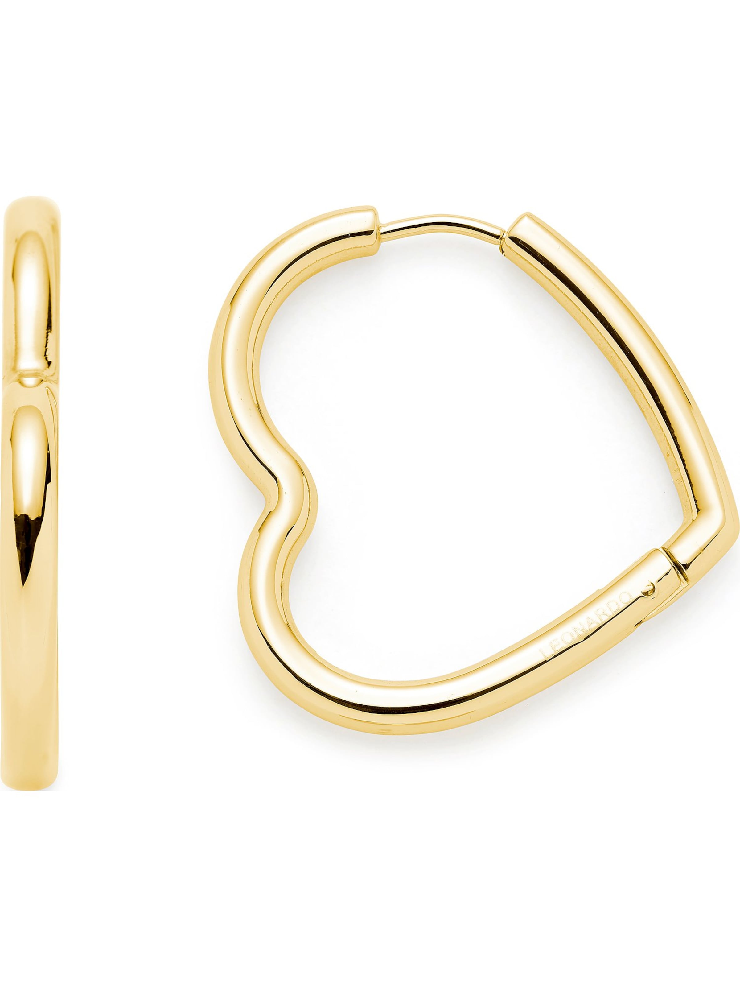 LEONARDO Ohrringe in Gold: Vorderseite