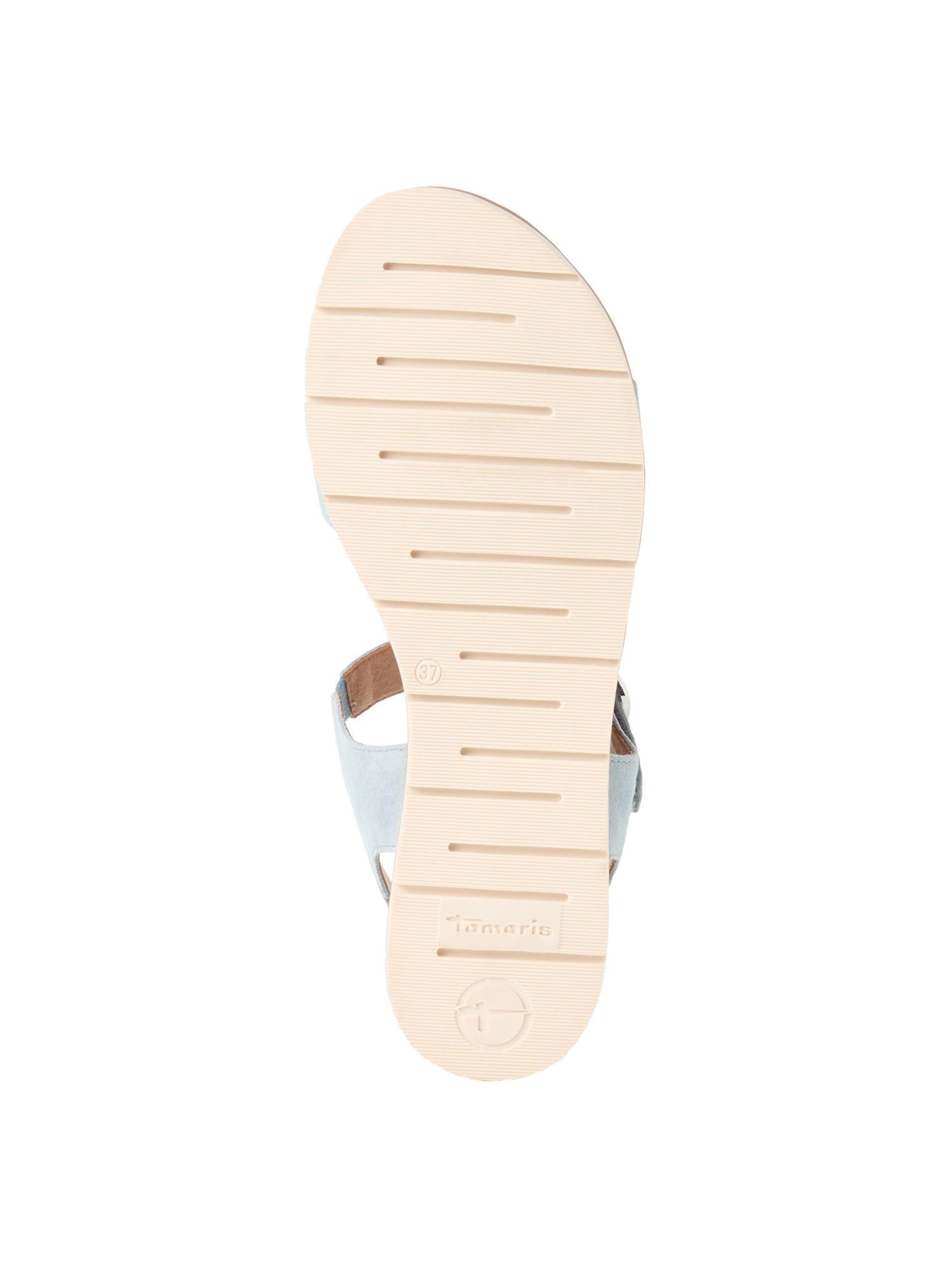 Tamaris Sandale in Blau