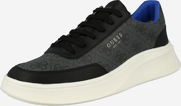 GUESS - Zapatillas deportivas bajas 'DOLO' en negro: frente