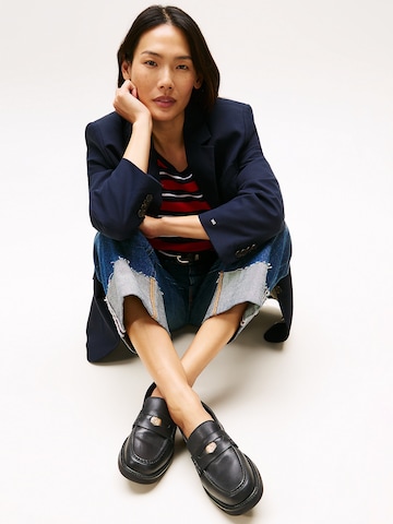 TOMMY HILFIGER Παντοφλέ σε μαύρο: μπροστά