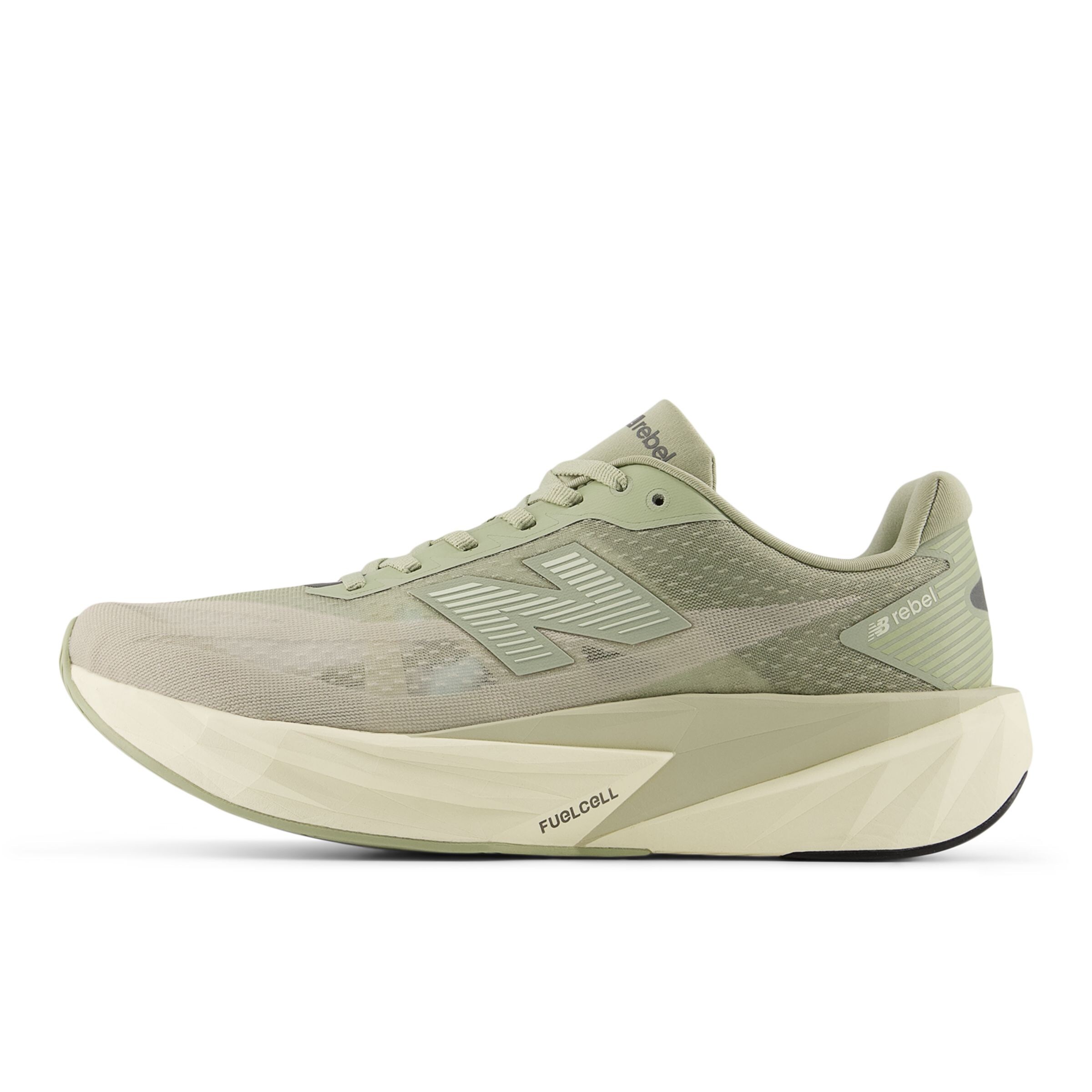 Baskets basses 'FuelCell Rebel v5' new balance en vert : devant