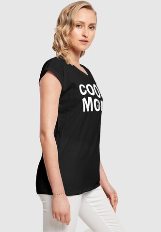 Merchcode Shirt 'Mothers Day - Cool mom' in Black