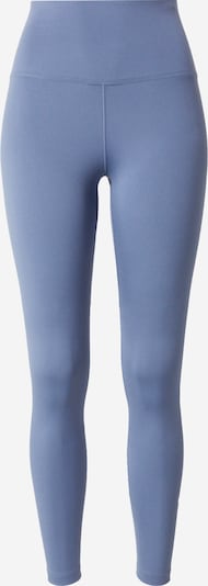 NIKE Pantalon de sport 'One' en bleu-gris / blanc, Vue avec produit