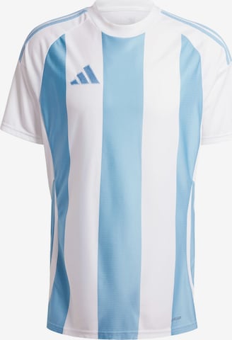 ADIDAS PERFORMANCE - Camiseta de fútbol 'Striped 24' en azul: frente