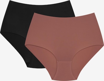 Henderson Broekje 'Taillenslip Bump im 2er Pack, hohe Leibhöhe, nahtlos' in Gemengde kleuren: voorkant