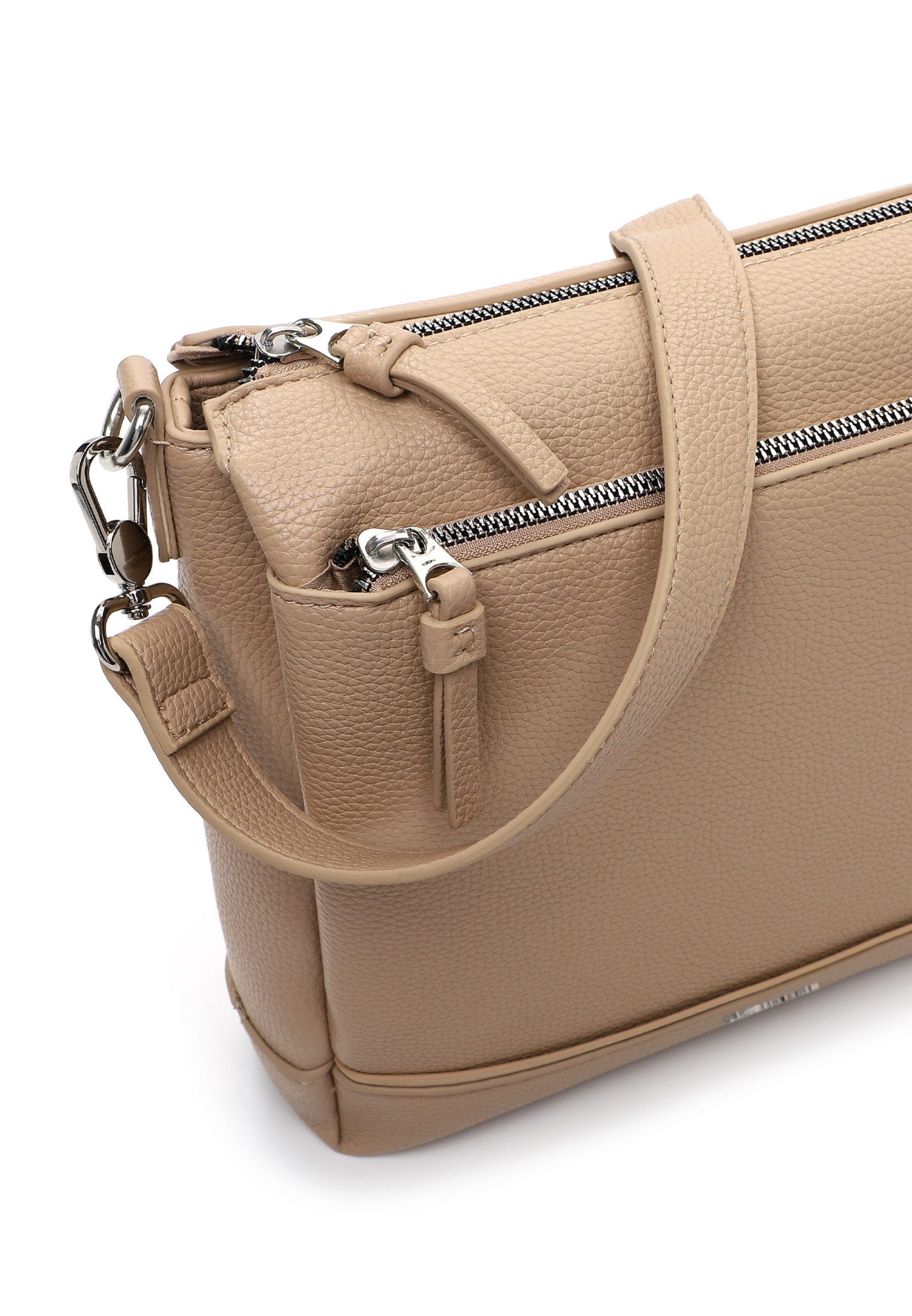 Tamaris Skuldertaske 'Kennia' i beige