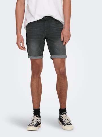 Only & Sons Jeans 'Ply' in Grey: front