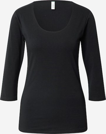 Soyaconcept - Camiseta 'Pylle 175' en negro: frente