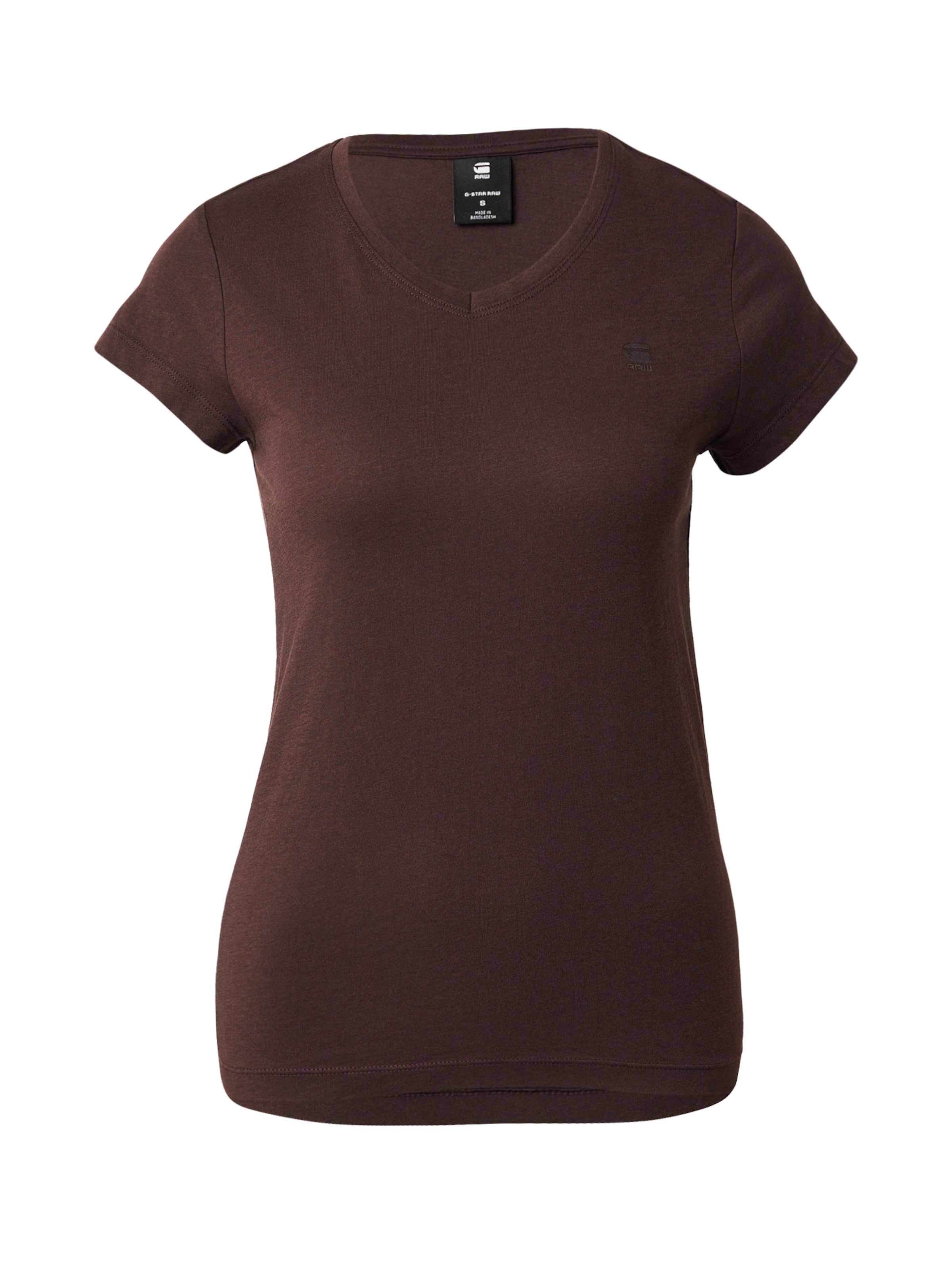 G-STAR Tričko 'Eyben 2.0' – hnědá: přední strana