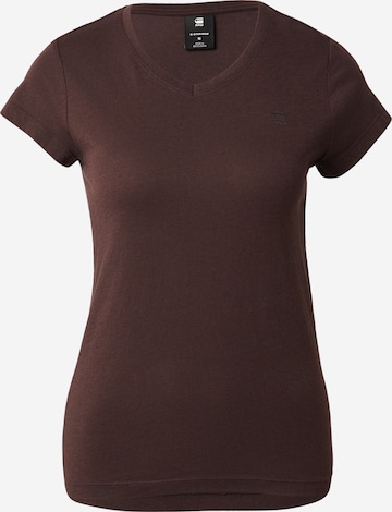 brūns G-STAR T-Krekls 'Eyben 2.0': no priekšpuses