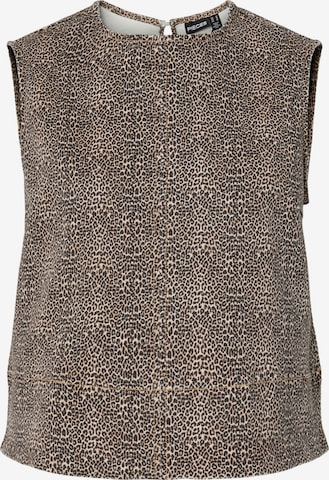 Haut 'PCSalume' PIECES en marron : devant