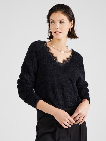 ONLY Sweater 'ONLPIUMO' in Black: front