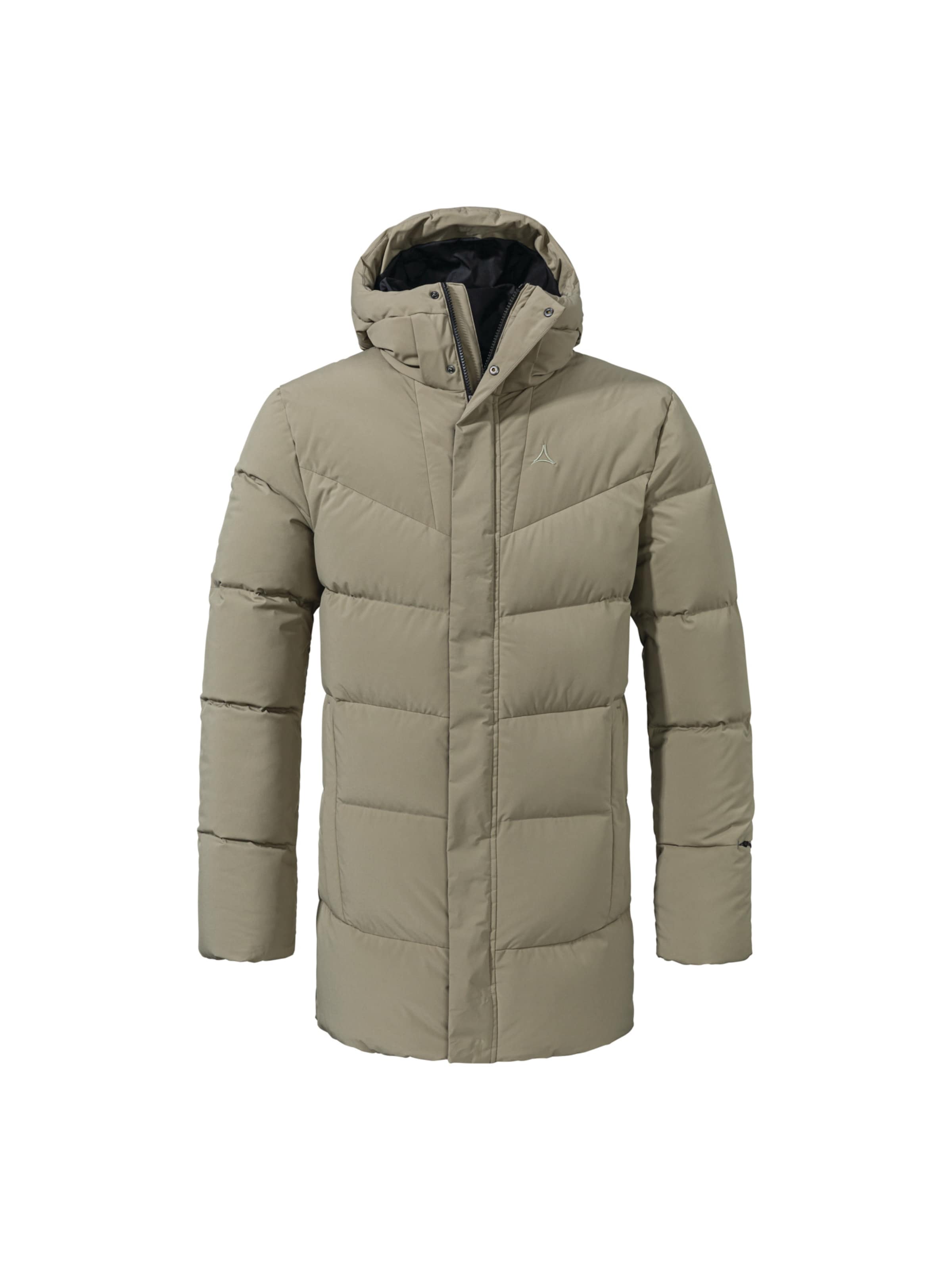 Schöffel Outdoorjas in Bruin: voorkant