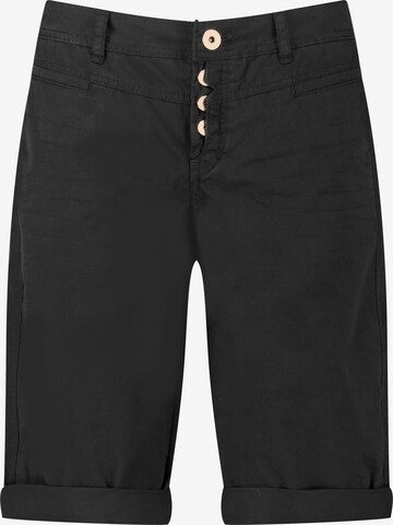 TAIFUN Trousers in Black: front