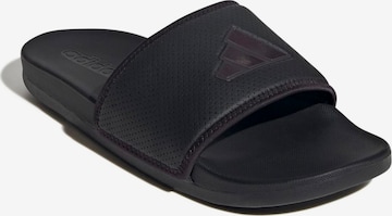 ADIDAS SPORTSWEARNatikače s potpeticom 'ADILETTE' - crna boja: prednji dio