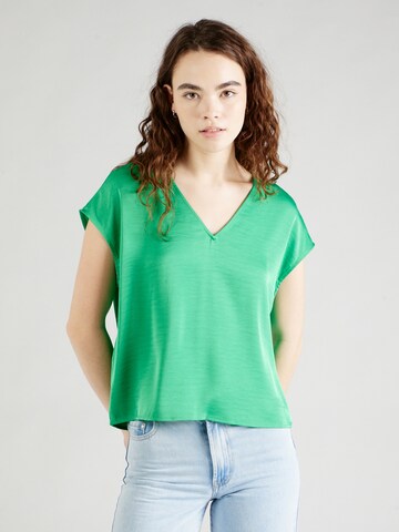 VERO MODA Blouse in Groen: voorkant