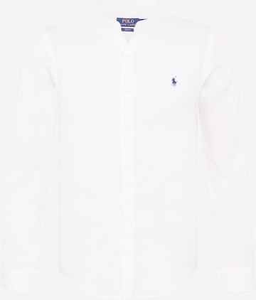 Slim fit Camicia di Polo Ralph Lauren in bianco: frontale