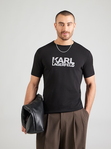 Karl Lagerfeld Koszulka w kolorze czarny: przód