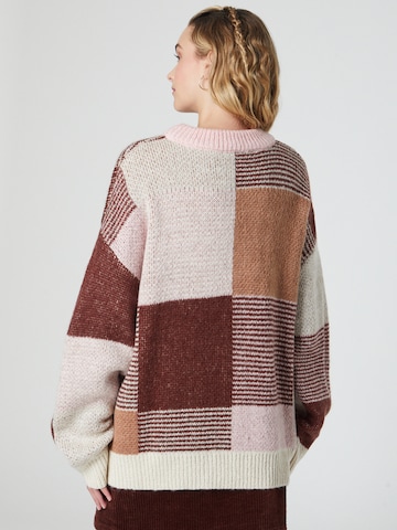 florence by mills exclusive for ABOUT YOU Sweater 'Ruby' in Beige