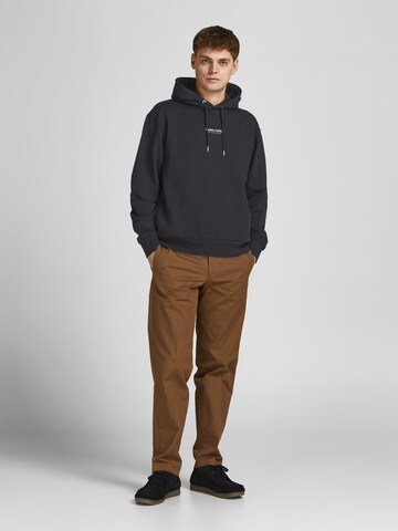 JACK & JONES Mikina 'Bluwoody' - Čierna