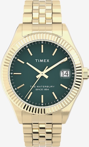 Montre à affichage analogique 'Waterbury' TIMEX en vert : devant