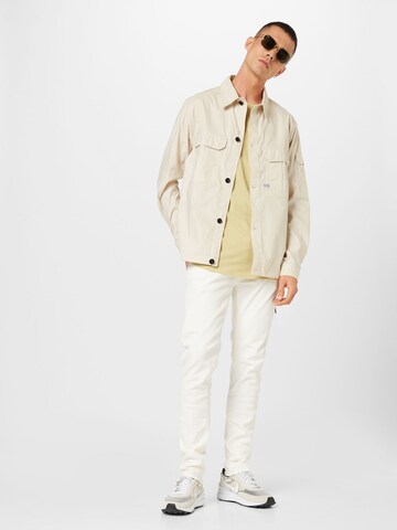 G-Star RAW Regular Fit Skjorte i beige