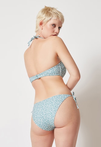 Skiny Bandeau Bikinitop in Blauw