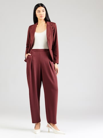 Barrel Pantaloni con pieghe 'FRAURORA' di Fransa in marrone