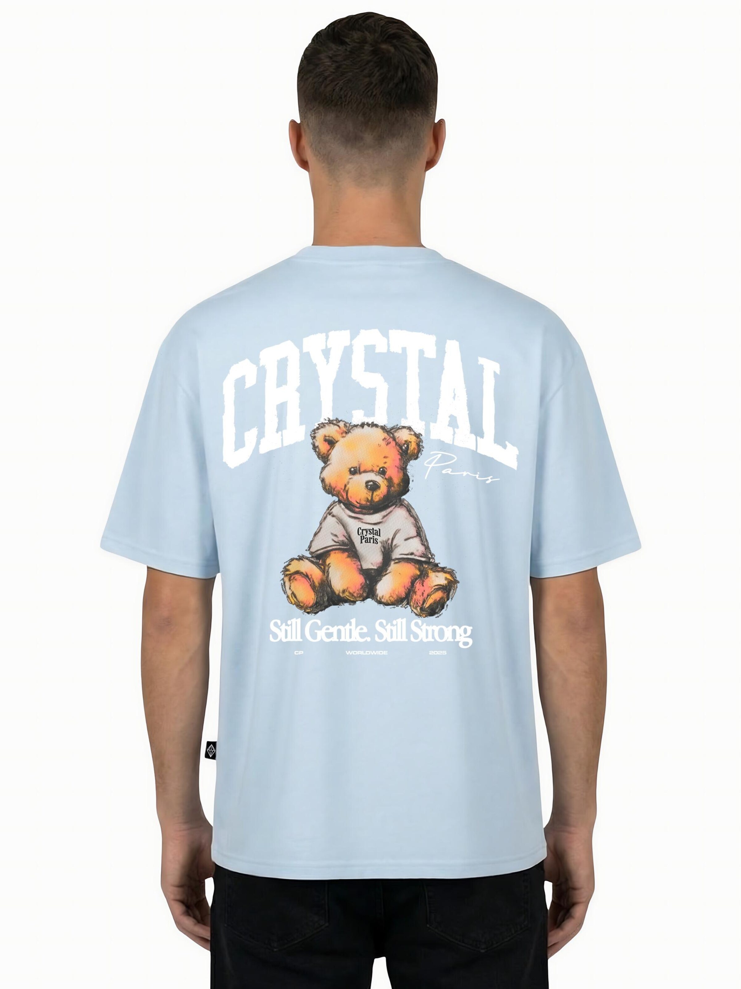 Crystal Paris Shirt 'Gentle' in Blauw