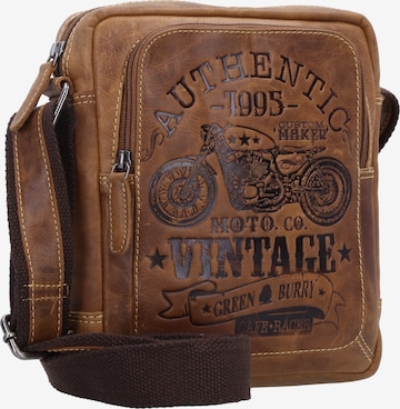 GREENBURRY Crossbody Bag 'Cafe Racer' in Brown