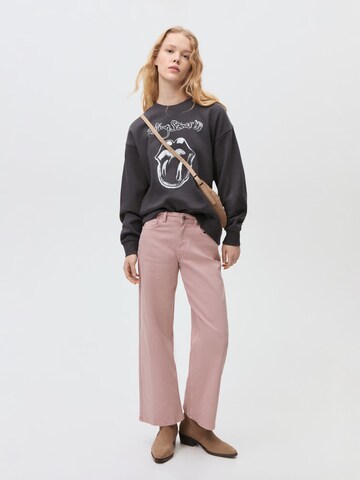 Sweat-shirt 'ROLL89' MANGO TEEN en gris