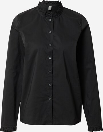 CULTURE Blouse 'Antoinett' in Black: front