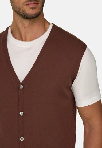 Boggi Milano Gebreid vest in Oranje