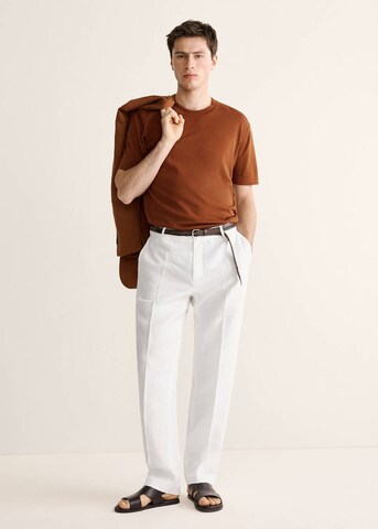 MANGO MAN Shirt 'Sun' in Orange