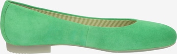 SIOUX Ballet Flats in Green