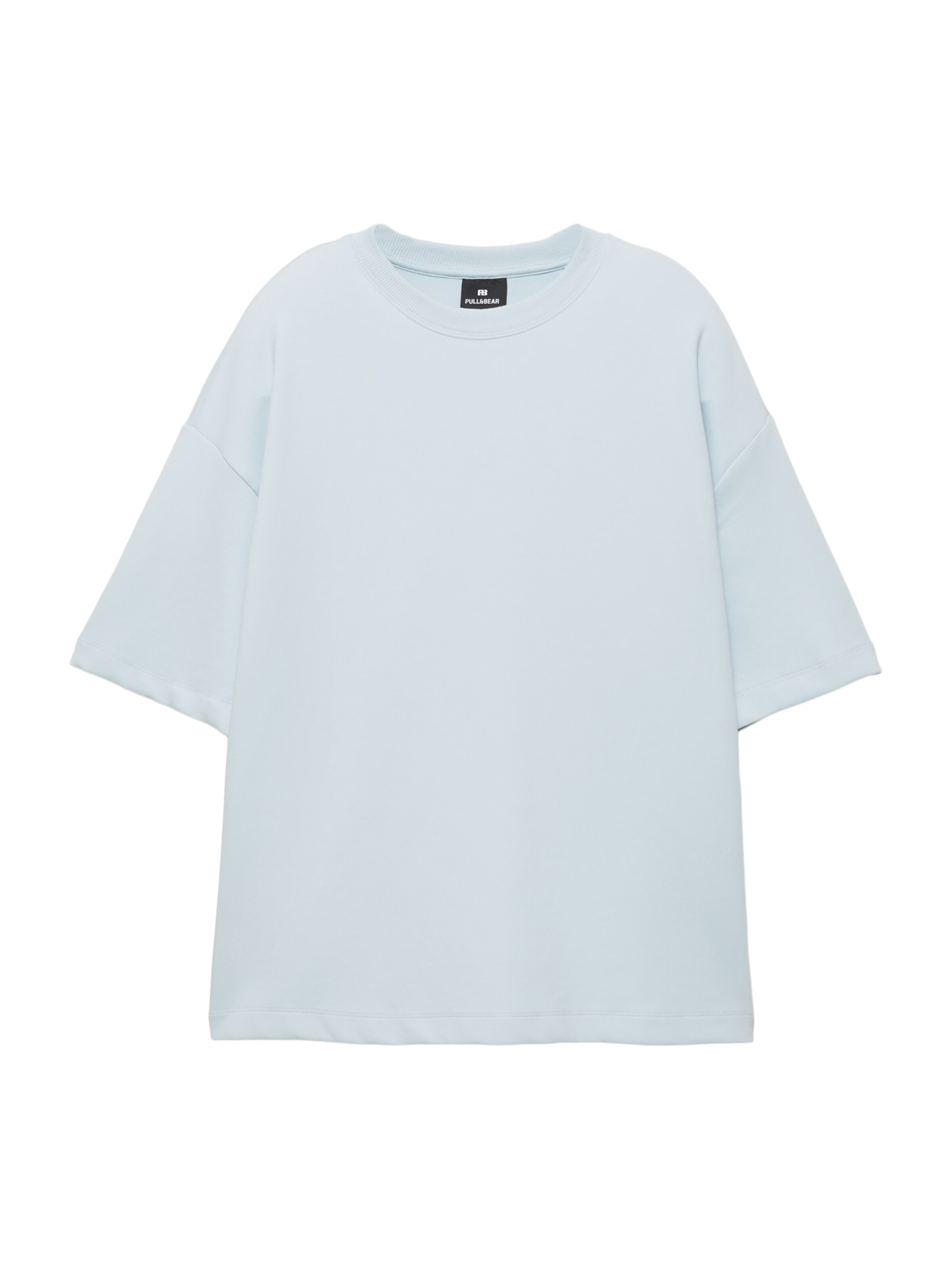 Pull&Bear Sweatshirt in hellblau, Produktansicht