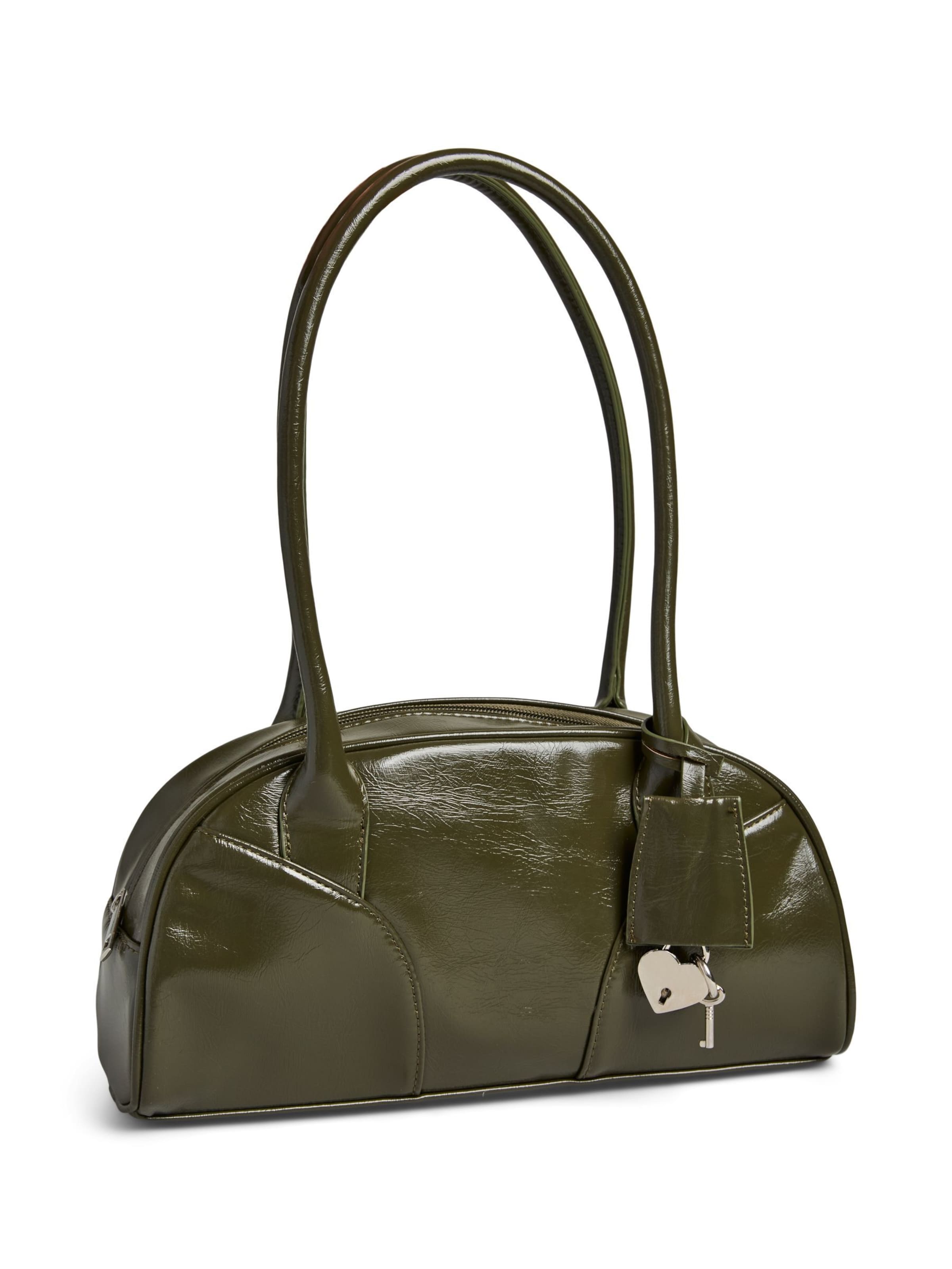 PIECES Sacs à main 'PCBowling' en olive, Vue avec produit