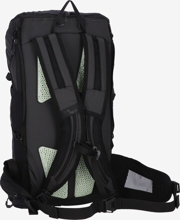 JACK WOLFSKIN Sports Backpack 'Aerorise' in Black